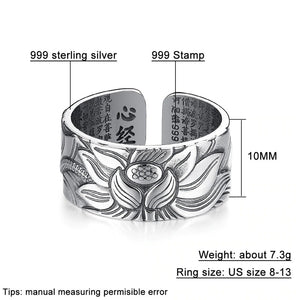 999 Silver Ring