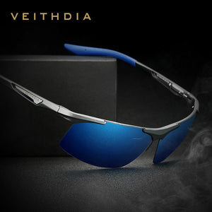 VEITHDIA Aluminum Magnesium Men's  Sunglasses Polarized Men Coating Mirror Glasses oculos Male Eyewear Accessories For Men 6562