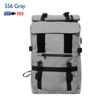 OZUKO New 40L Large Capacity Travel Backpacks Men USB Charge Laptop Backpack For Teenagers Multifunction Travel Male School Bag