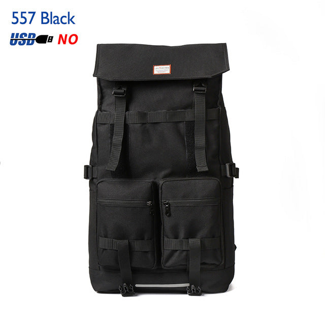 OZUKO New 40L Large Capacity Travel Backpacks Men USB Charge Laptop Backpack For Teenagers Multifunction Travel Male School Bag