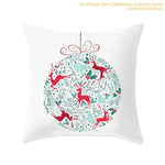 45x45cm Cotton Linen Merry Christmas Cover Cushion Christmas Decor for Home