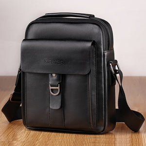 Men bag 2019 new fashion england style crossbody leather messenger bag men vintage casual shoulder men bags zipper man handbags