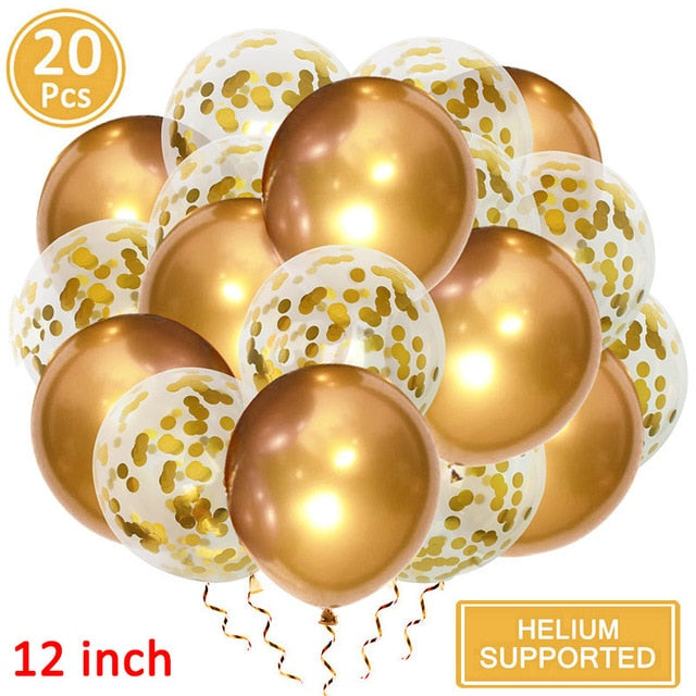 2020 Happy New Year Gold Foil Balloons Eve Party Decor 2019 Merry Christmas Decorations For Home Ornaments Tree Santa Claus