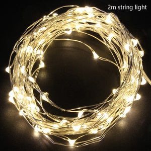 Snowman Christmas Tree LED Garland String Lights Christmas Decoration For Home 2019 Christmas Ornaments Navidad Natal New Year