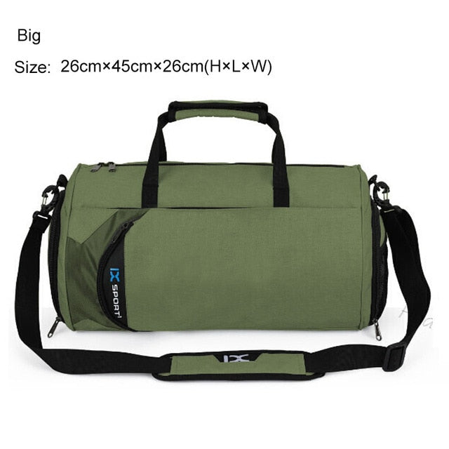 Men Gym Bags For Training Bag Tas Fitness Travel Sac De Sport Outdoor Sports Swim Women Dry Wet Gymtas Yoga Women 2019 XA103WA