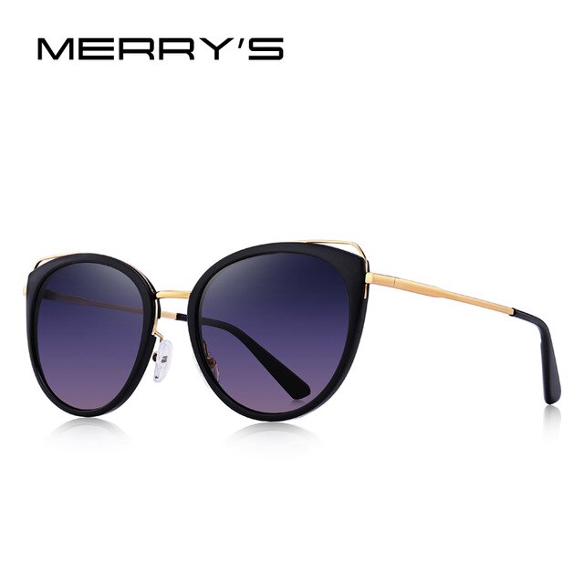 MERRYS DESIGN Women Luxury Brand Cat Eye Sunglasses Ladies Fashion Polarized Sun glasses UV400 Protection S6139