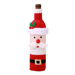 Santa Claus Wine Bottle Cover Christmas Decorations for Home New Year Xmas Decor Red Wine Bottle Covers New Year Christmas Decor