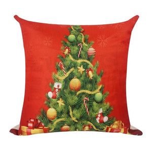 Merry Christmas Decoration For Home Santa Claus Reindeer Pillow Case Christmas