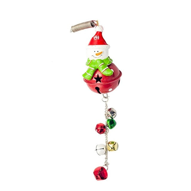 Christmas Tree Pendant Santa Door Window Hanging Ornaments Christmas Decoration Festival Gift Supplies