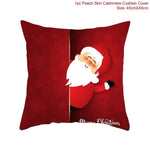 Merry Christmas Decoration For Home Santa Claus Reindeer Pillow Case Christmas