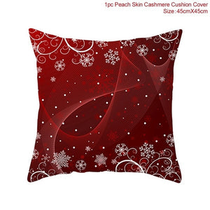 Merry Christmas Decoration For Home Santa Claus Reindeer Pillow Case Christmas