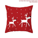 Merry Christmas Decoration For Home Santa Claus Reindeer Pillow Case Christmas