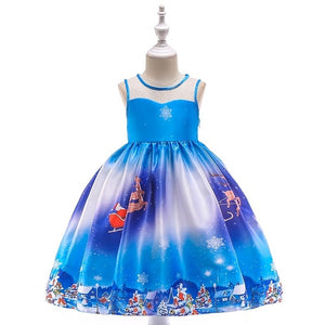 Kids Dresses for Christmas Princess Dress for party