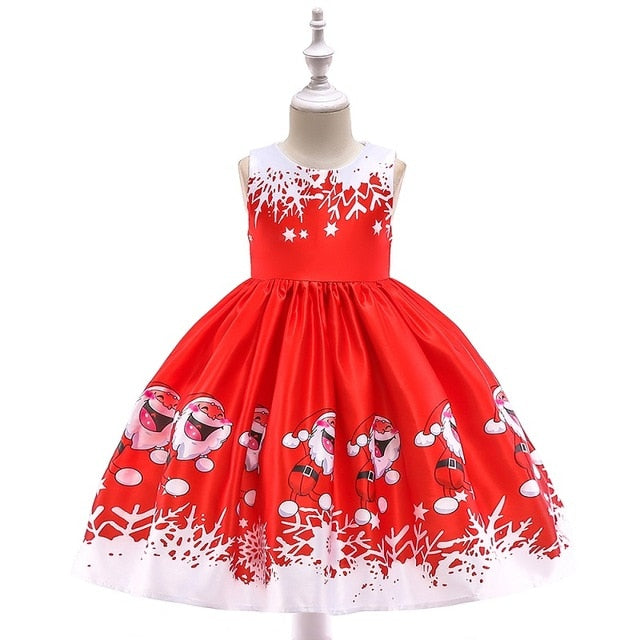 Kids Dresses for Christmas Princess Dress for party