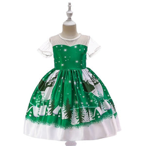 Kids Dresses for Christmas Princess Dress for party