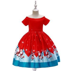 Kids Dresses for Christmas Princess Dress for party