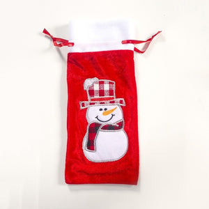 Christmas Decorations for Home Santa Claus Wine Bottle Cover Bag Snowman Stocking Gift Holders Xmas Decor New Year