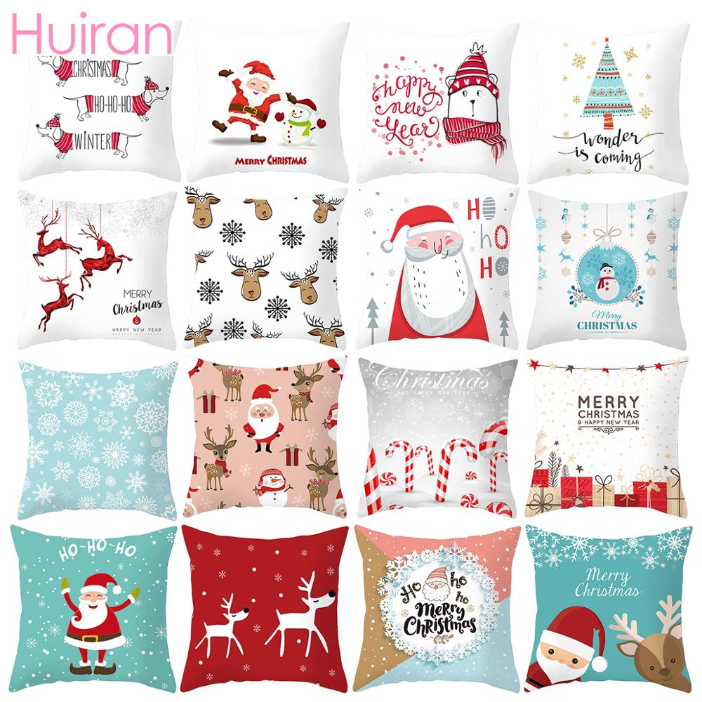 Merry Christmas Cushion Cover Decorations For Home