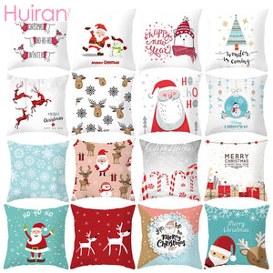 Merry Christmas Cushion Cover Decorations For Home