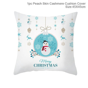 Merry Christmas Cushion Cover Decorations For Home