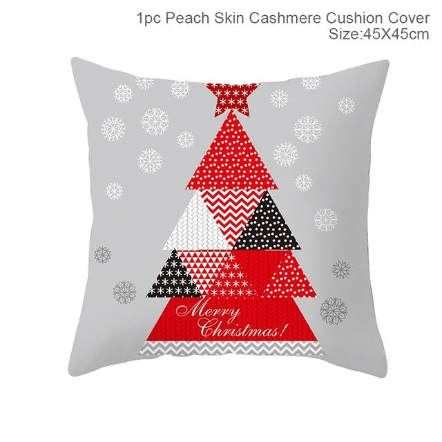 Merry Christmas Cushion Cover Decorations For Home