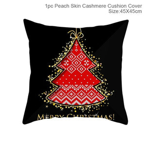 Merry Christmas Cushion Cover Decorations For Home