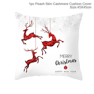 Merry Christmas Cushion Cover Decorations For Home