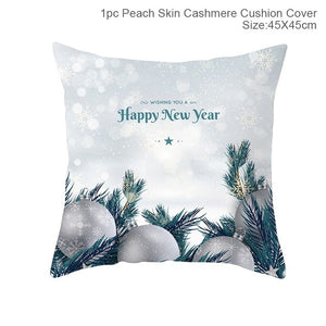 Merry Christmas Cushion Cover Decorations For Home