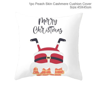 Merry Christmas Cushion Cover Decorations For Home