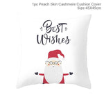 Merry Christmas Cushion Cover Decorations For Home