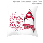 Merry Christmas Cushion Cover Decorations For Home