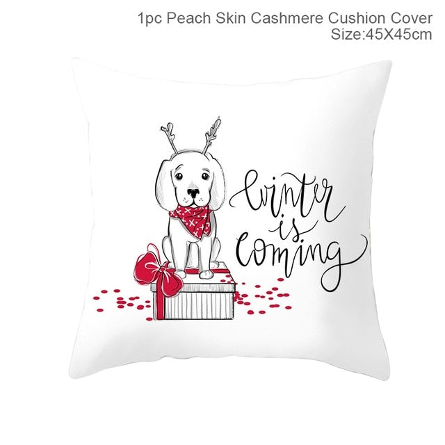 Merry Christmas Cushion Cover Decorations For Home