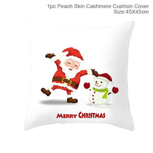 Merry Christmas Cushion Cover Decorations For Home