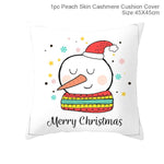 Merry Christmas Cushion Cover Decorations For Home