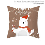 Merry Christmas Cushion Cover Decorations For Home