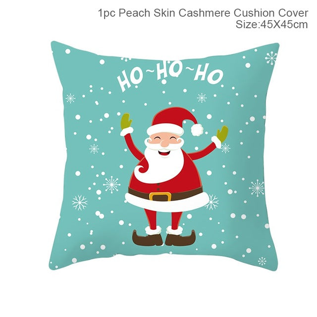 Merry Christmas Cushion Cover Decorations For Home