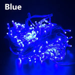 Xmas Outdoor christmas lights led string lights 100M 10M 5M Luces Decoracion fairy light holiday lights lighting tree garland