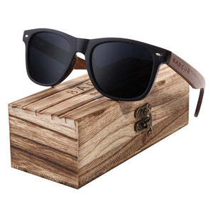 Wooden Polarized Men's Sunglasses UV400