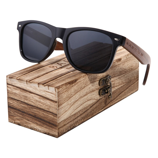 Wooden Polarized Men's Sunglasses UV400