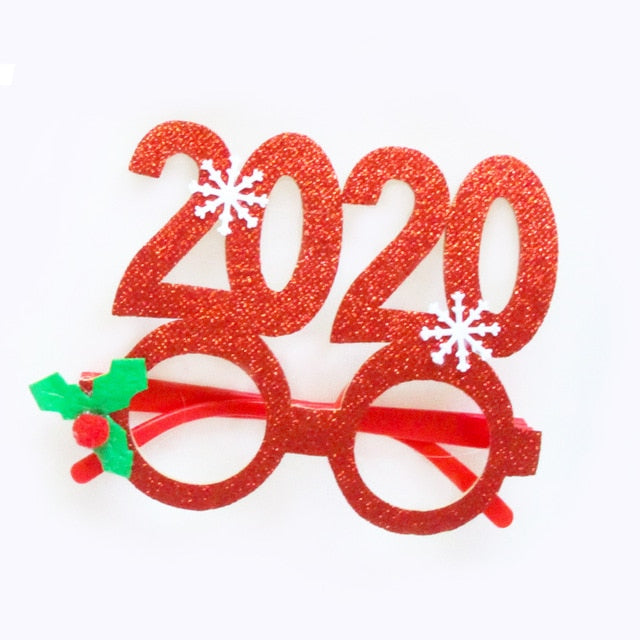 2020 Happy New Year Gold Foil Balloons Eve Party Decor 2019 Merry Christmas Decorations For Home Ornaments Tree Santa Claus