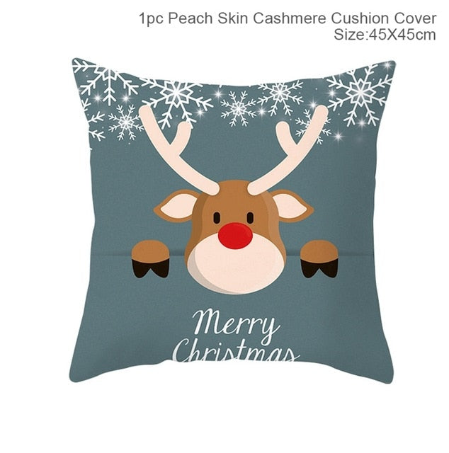 Christmas Pillowcase Ornament Christmas Decoration For Home Room Noel Navidad Cristmas Decor Home Happy New Year Gift 2020