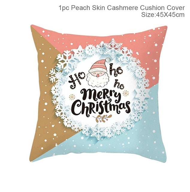 Christmas Pillowcase Ornament Christmas Decoration For Home Room Noel Navidad Cristmas Decor Home Happy New Year Gift 2020