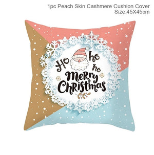 Christmas Pillowcase Ornament Christmas Decoration For Home Room Noel Navidad Cristmas Decor Home Happy New Year Gift 2020