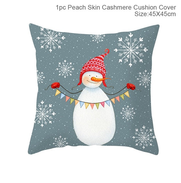 Christmas Pillowcase Ornament Christmas Decoration For Home Room Noel Navidad Cristmas Decor Home Happy New Year Gift 2020