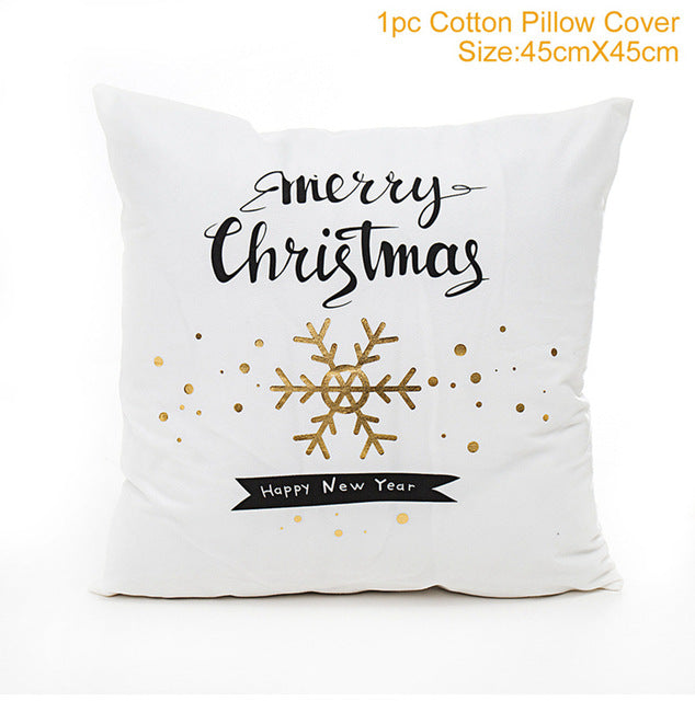 Christmas Pillowcase Ornament Christmas Decoration For Home Room Noel Navidad Cristmas Decor Home Happy New Year Gift 2020