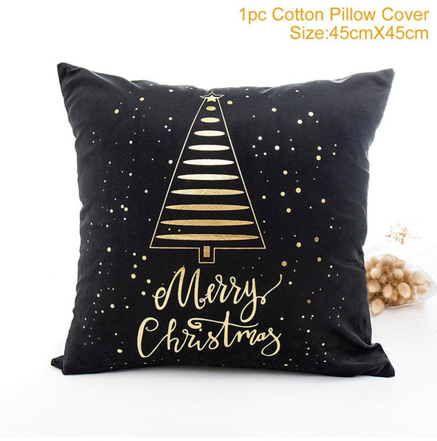 Christmas Pillowcase Ornament Christmas Decoration For Home Room Noel Navidad Cristmas Decor Home Happy New Year Gift 2020