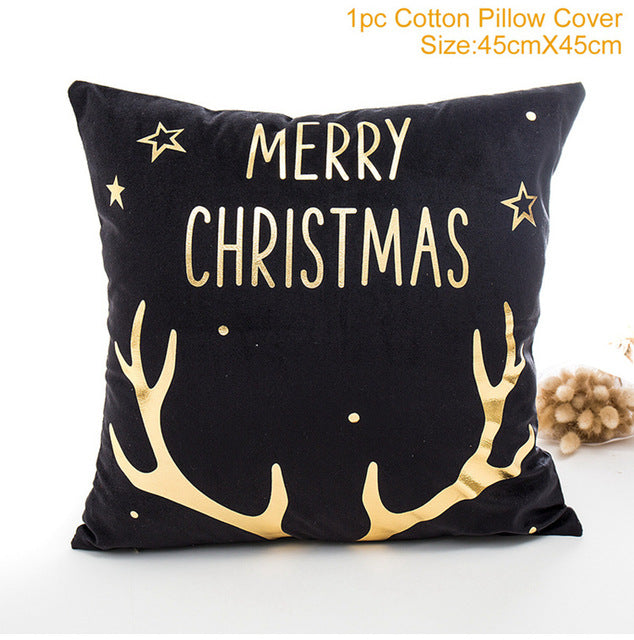 Christmas Pillowcase Ornament Christmas Decoration For Home Room Noel Navidad Cristmas Decor Home Happy New Year Gift 2020