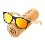 Wooden Polarized Bamboo Sunglasses Men Women