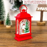 QIFU Santa Claus Snowman Light Merry Christmas Decor for Home 2019 Christmas Ornaments Tree Navidad Noel Xmas Gift New Year 2020