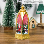 QIFU Santa Claus Snowman Light Merry Christmas Decor for Home 2019 Christmas Ornaments Tree Navidad Noel Xmas Gift New Year 2020